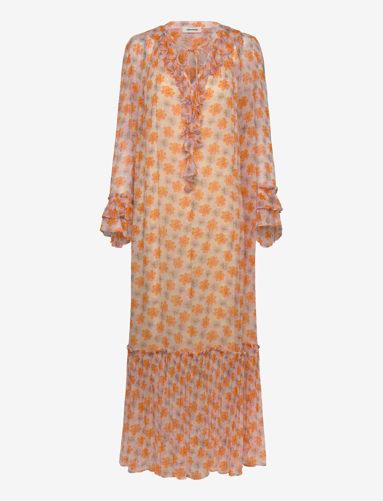 Zadig & Voltaire - RALICEL MOUSSELINE FLOWERS - maxikjoler - cream - 0