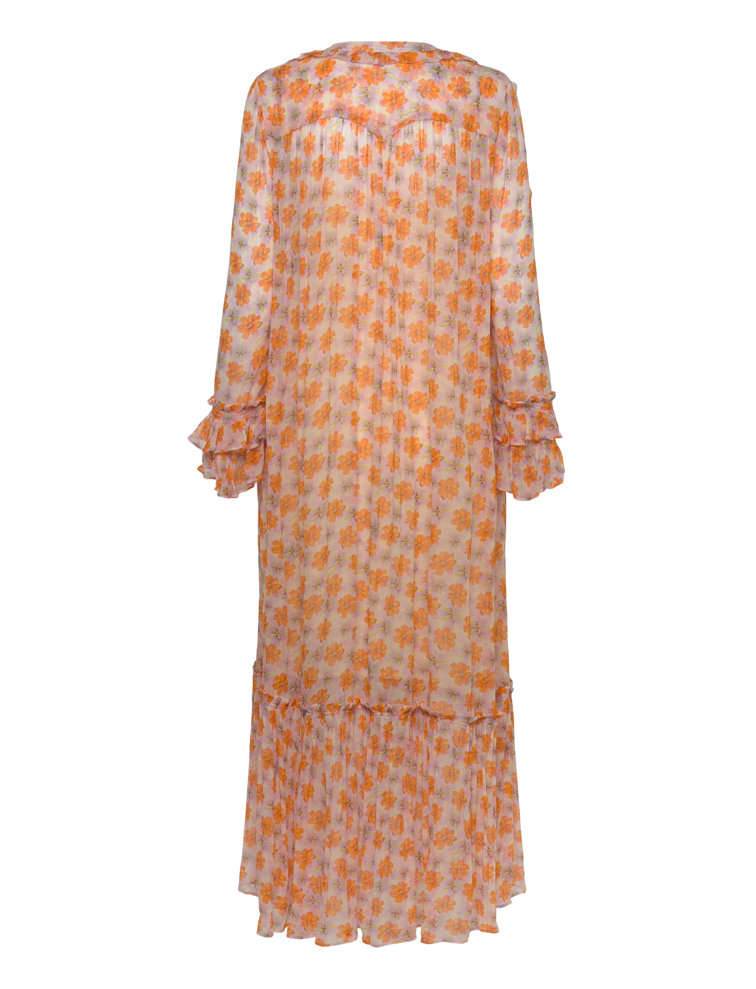 Zadig & Voltaire - RALICEL MOUSSELINE FLOWERS - maxikjoler - cream - 2