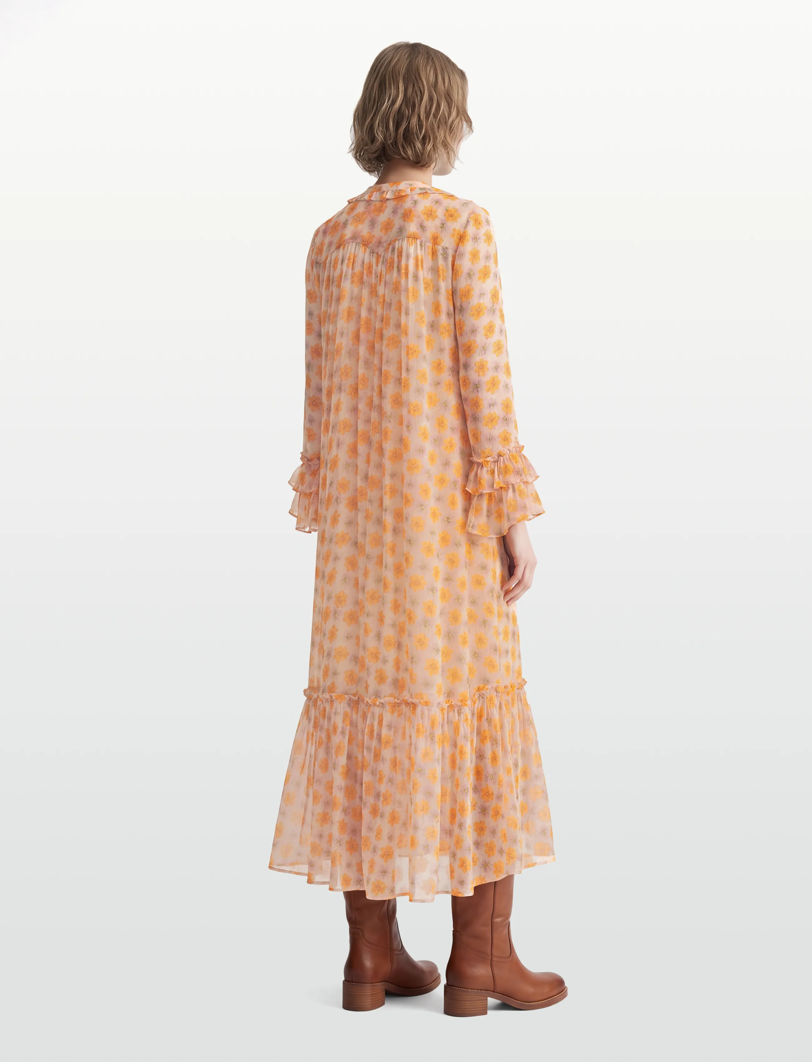 ZADIG & VOLTAIRE Ralicel Mousseline Flowers klänningar dam – bild 3