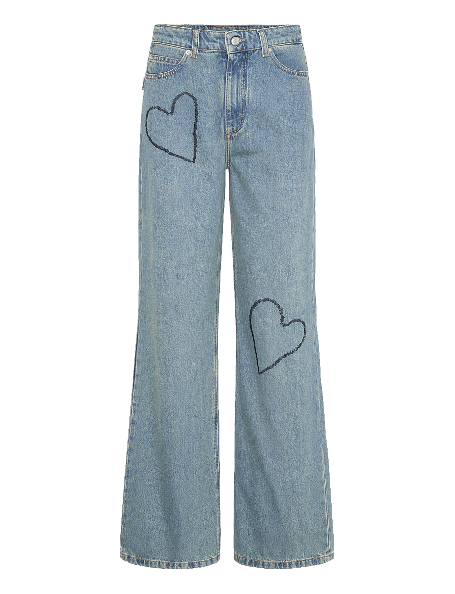 Zadig & Voltaire - ELIO DENIM ECO BROD - gerade jeans - light blue - 0
