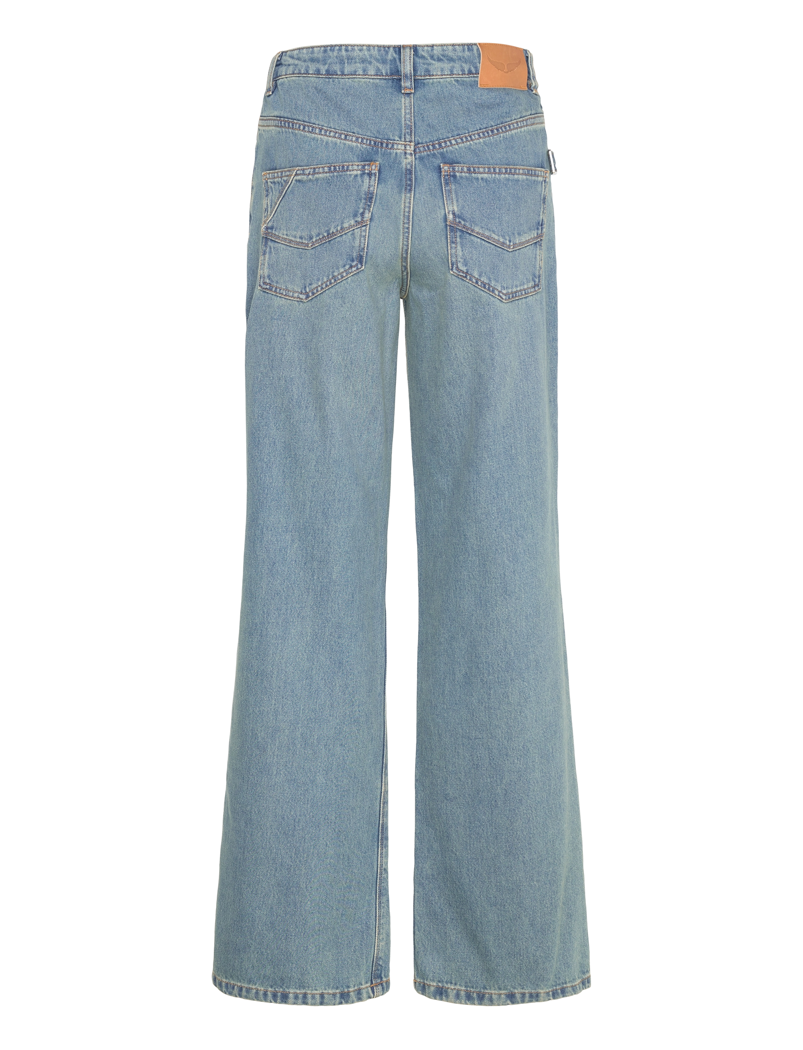 Zadig & Voltaire - ELIO DENIM ECO BROD - gerade jeans - light blue - 1