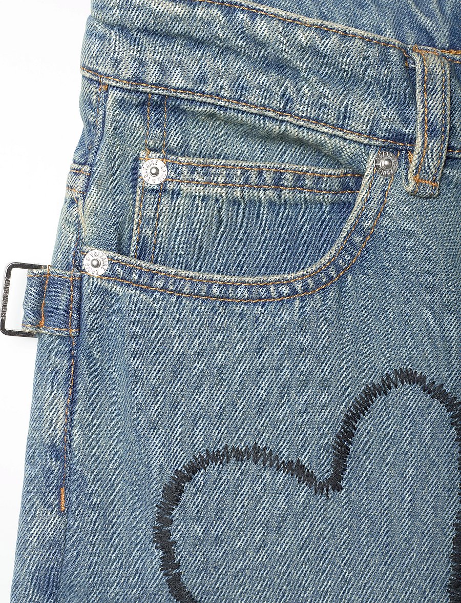 Zadig & Voltaire - ELIO DENIM ECO BROD - gerade jeans - light blue - 2