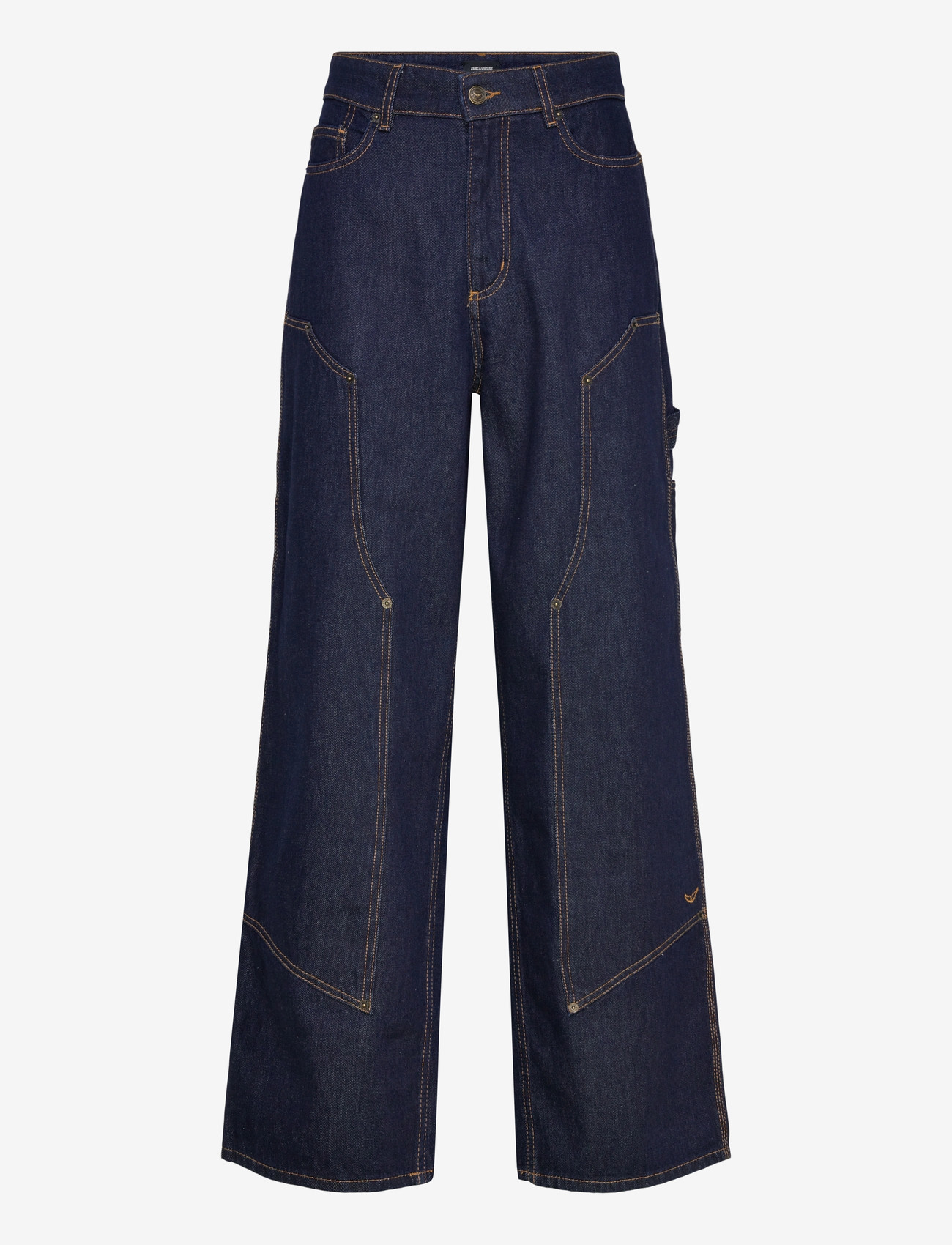 Zadig & Voltaire - PERYA DENIM ECO BRUT - laia säärega teksad - brut - 0