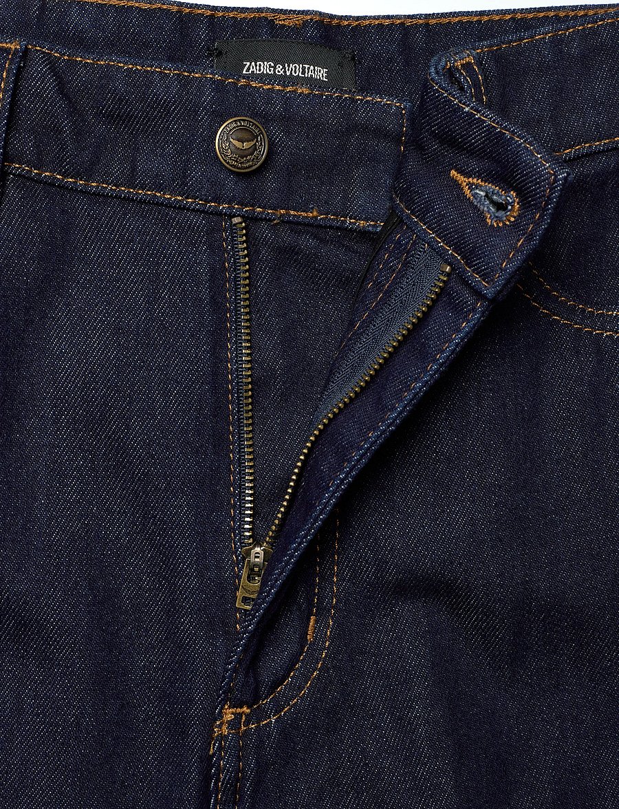 Zadig & Voltaire - PERYA DENIM ECO BRUT - brede jeans - brut - 3