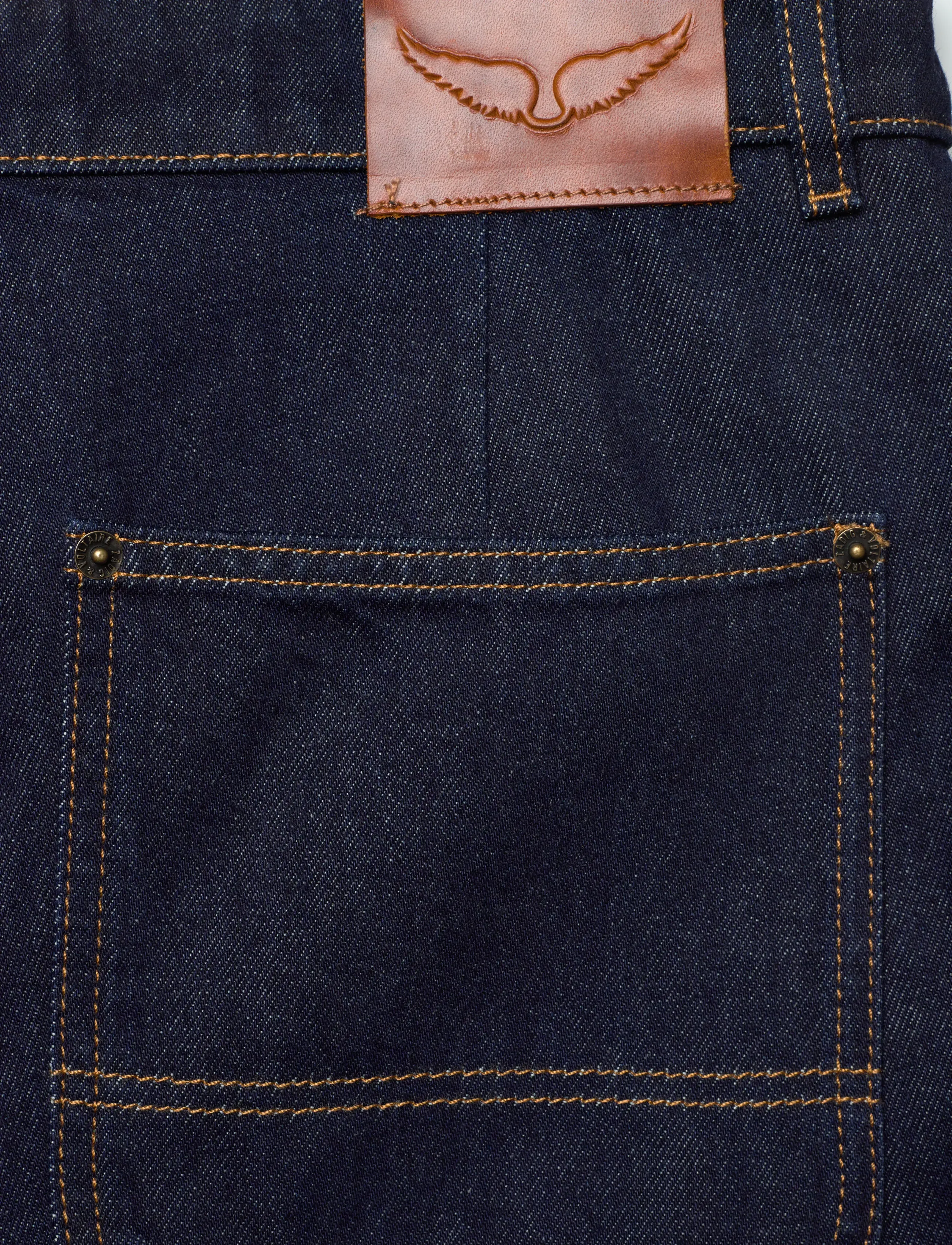 Zadig & Voltaire - PERYA DENIM ECO BRUT - vida jeans - brut - 4