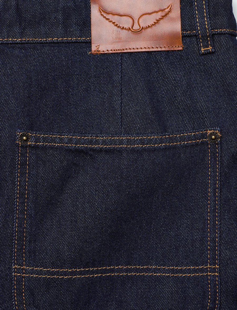 Zadig & Voltaire - PERYA DENIM ECO BRUT - brede jeans - brut - 4