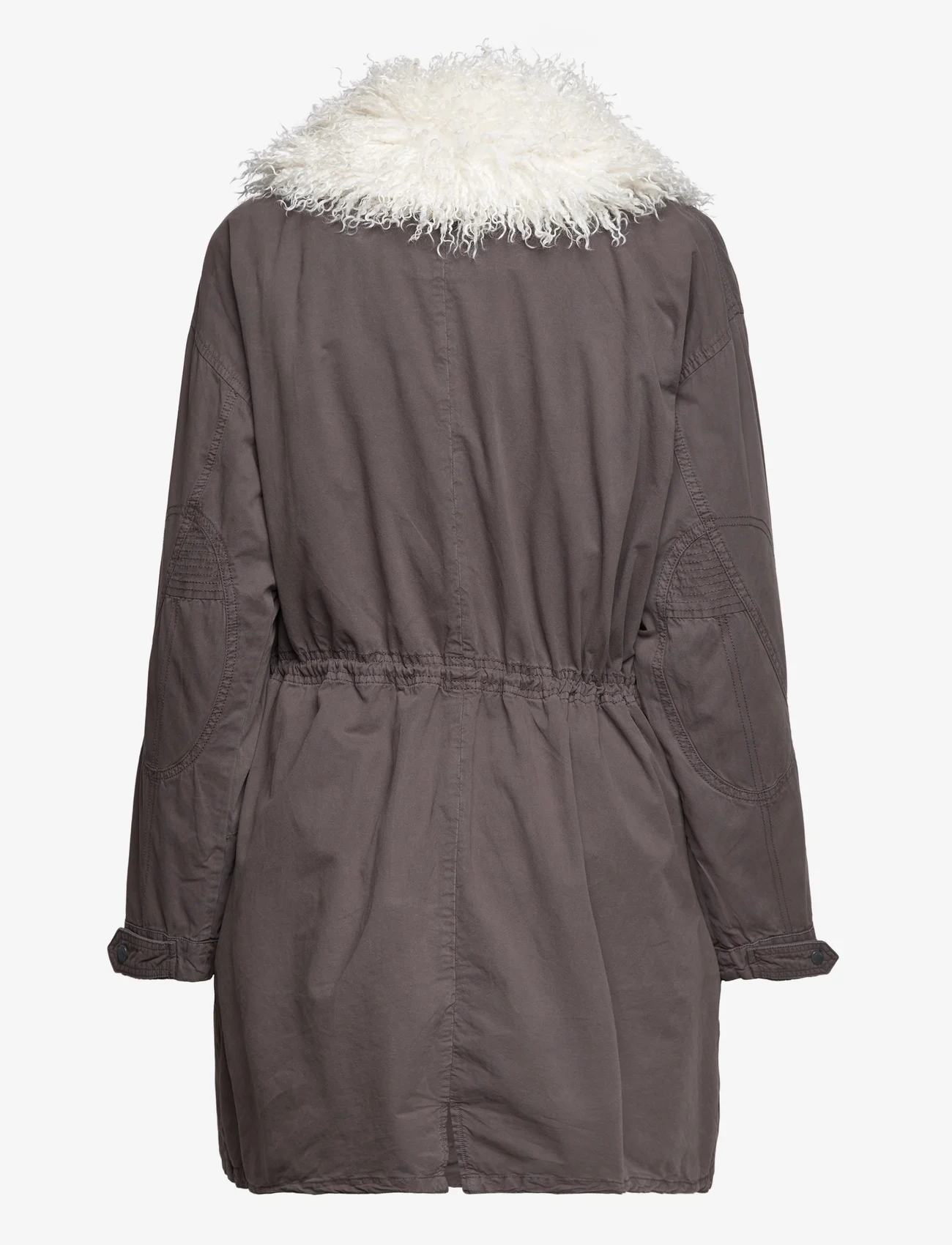 Zadig & Voltaire - KIDEA COTON LAVE - winter coats - ardoise - 1