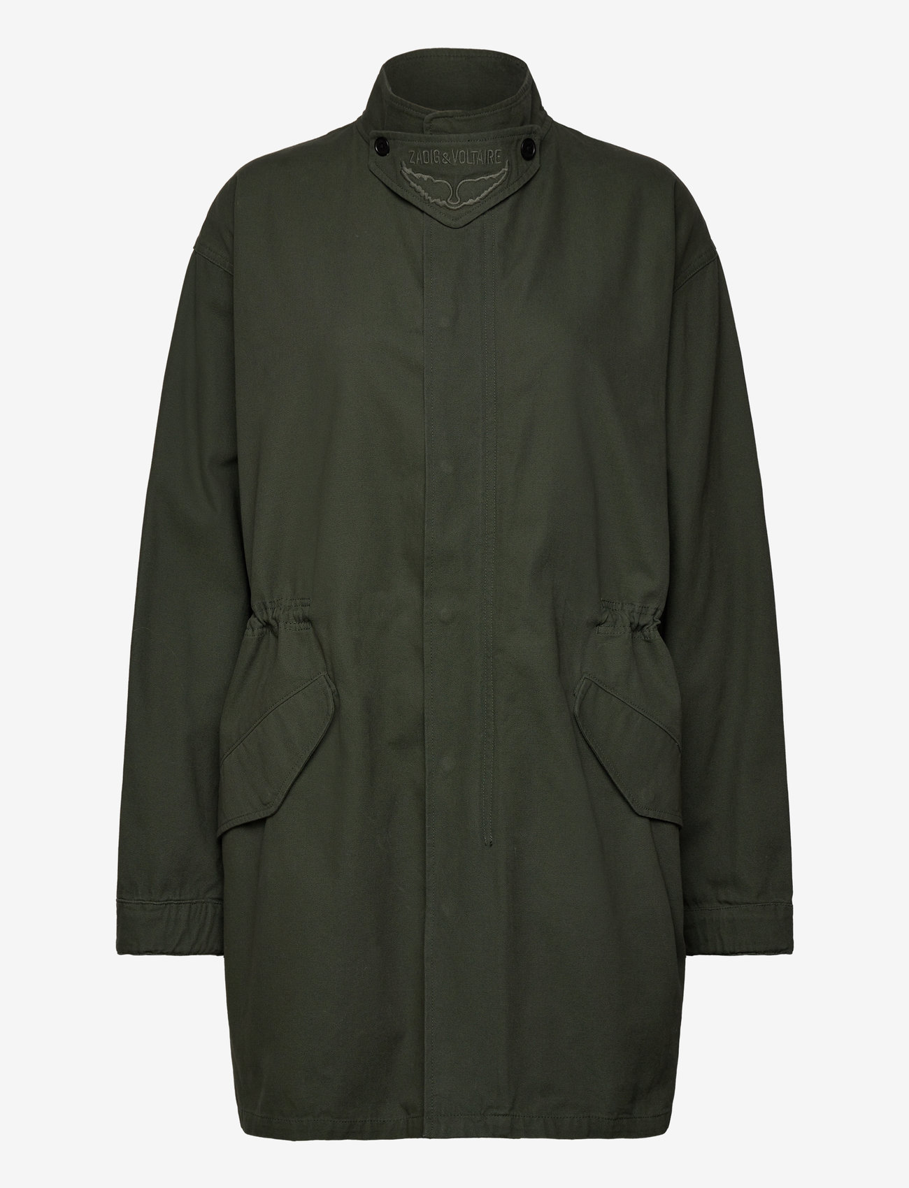 Zadig & Voltaire - KADRI CANVAS - kaki - 1