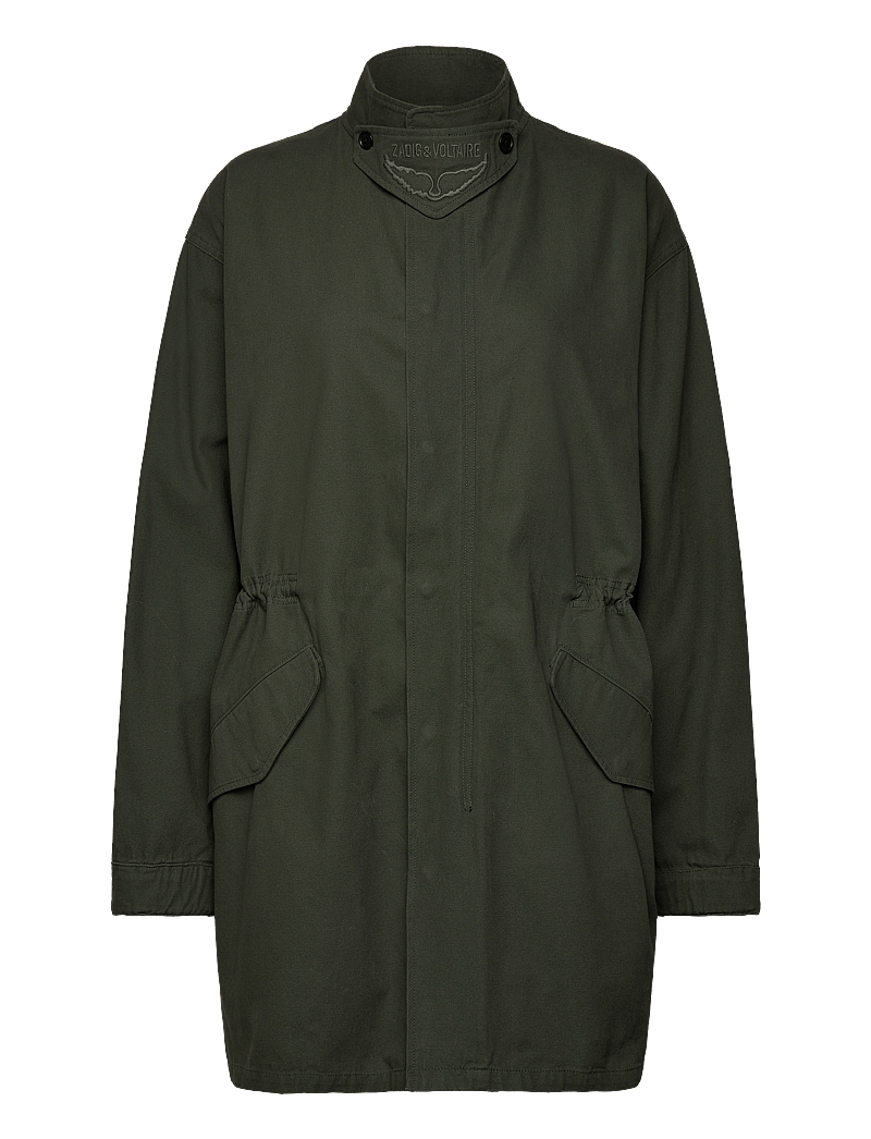 Zadig & Voltaire - KADRI CANVAS - leichte mäntel - kaki - 1
