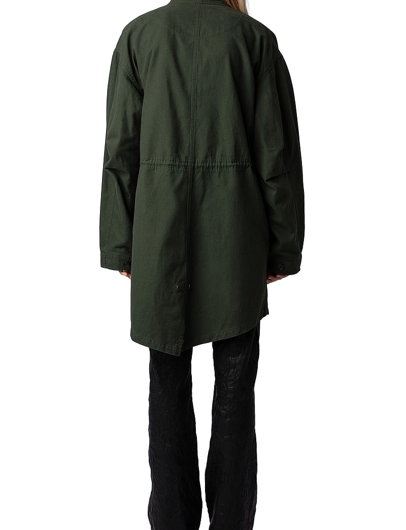 Zadig & Voltaire - KADRI CANVAS - leichte mäntel - kaki - 3