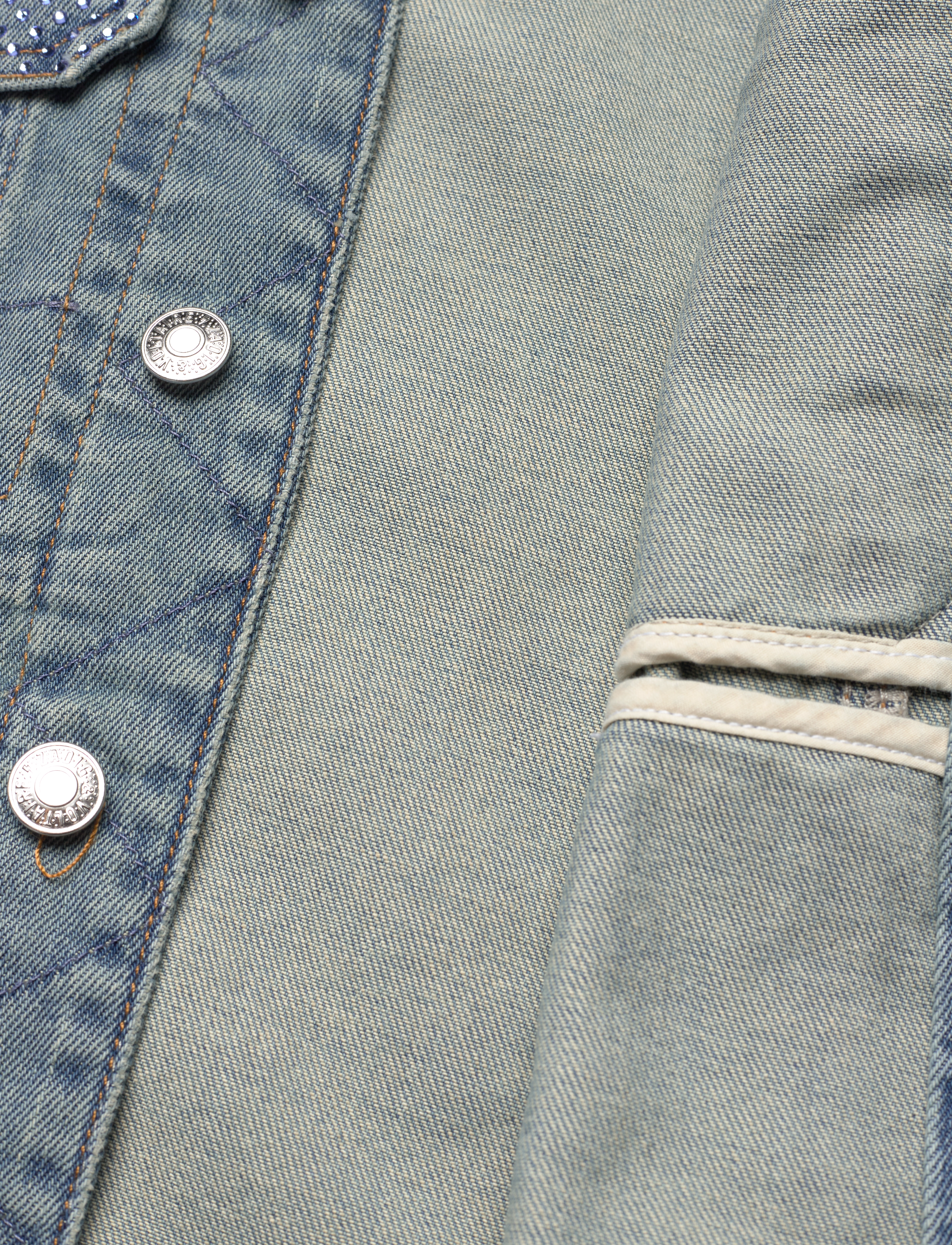 Zadig & Voltaire - KIOKY DENIM ECO STRASS - light blue - 4