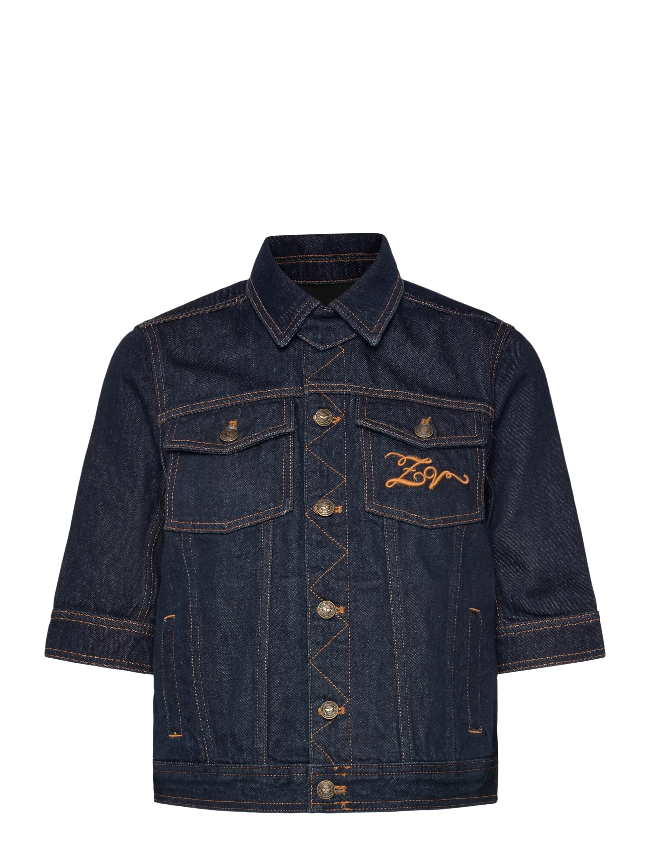 Zadig & Voltaire KYO DENIM ECO BRUT - Denim jackets - BRUT / blue