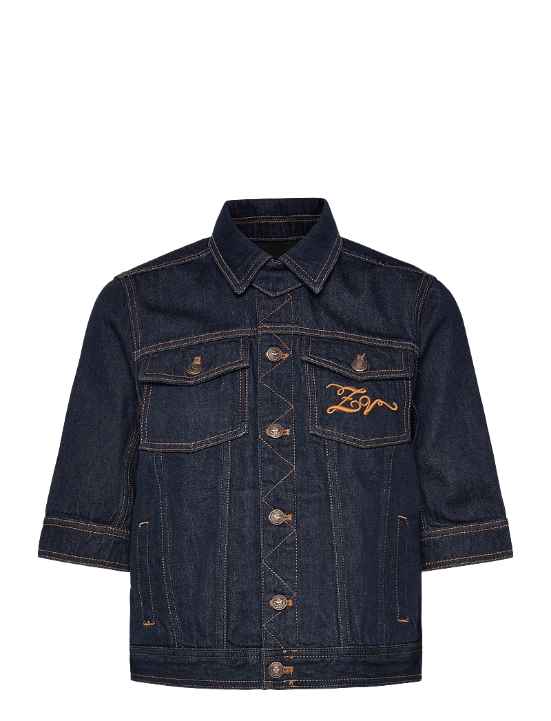 Zadig & Voltaire - KYO DENIM ECO BRUT - denim jackets - brut - 0