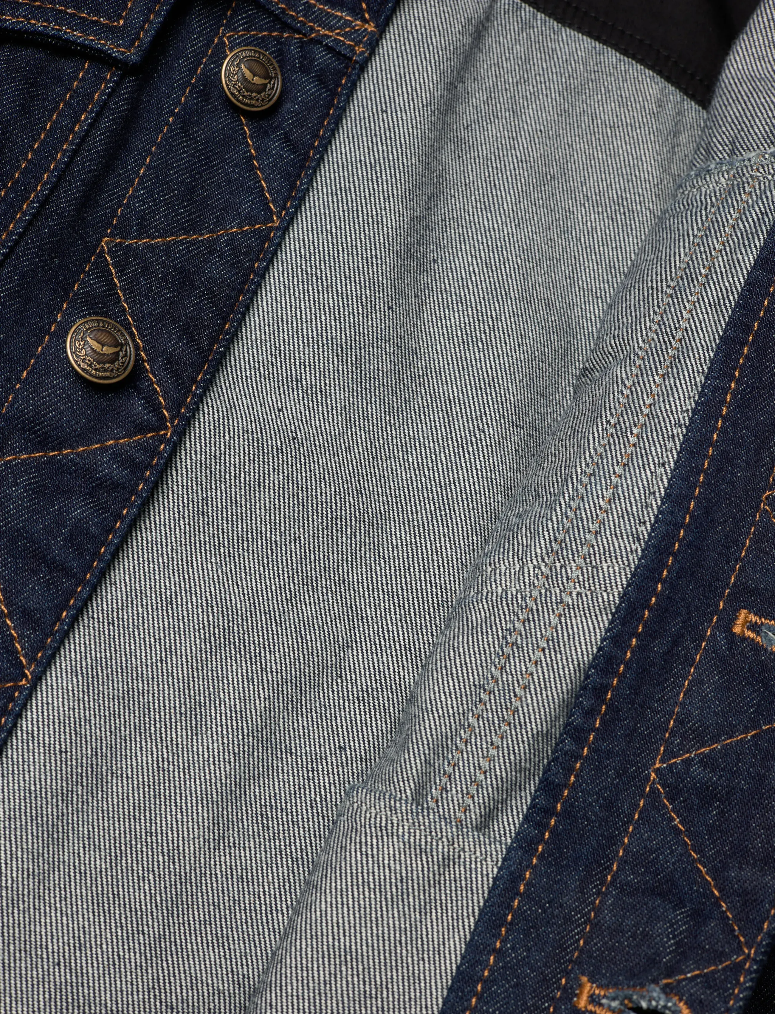 Zadig & Voltaire - KYO DENIM ECO BRUT - brut - 4