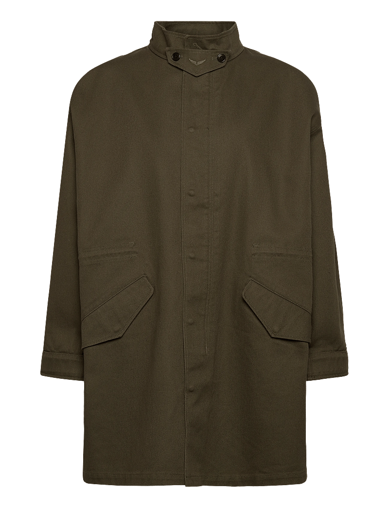 Zadig & Voltaire - KADRI COTON - Õhukesed mantlid - treillis - 0