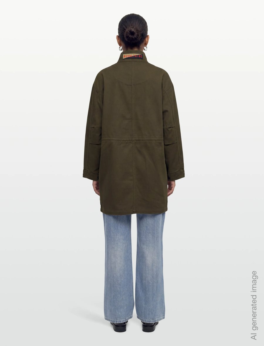 Zadig & Voltaire - KADRI COTON - lette frakker - treillis - 4