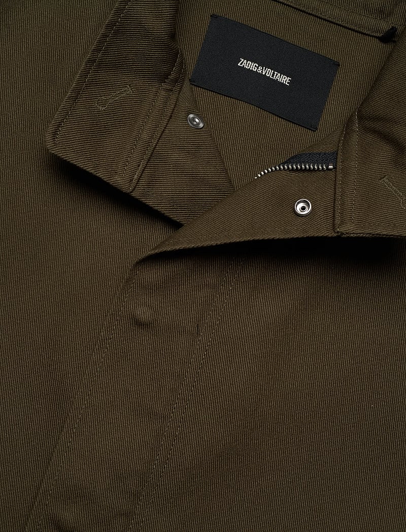 Zadig & Voltaire - KADRI COTON - Õhukesed mantlid - treillis - 2