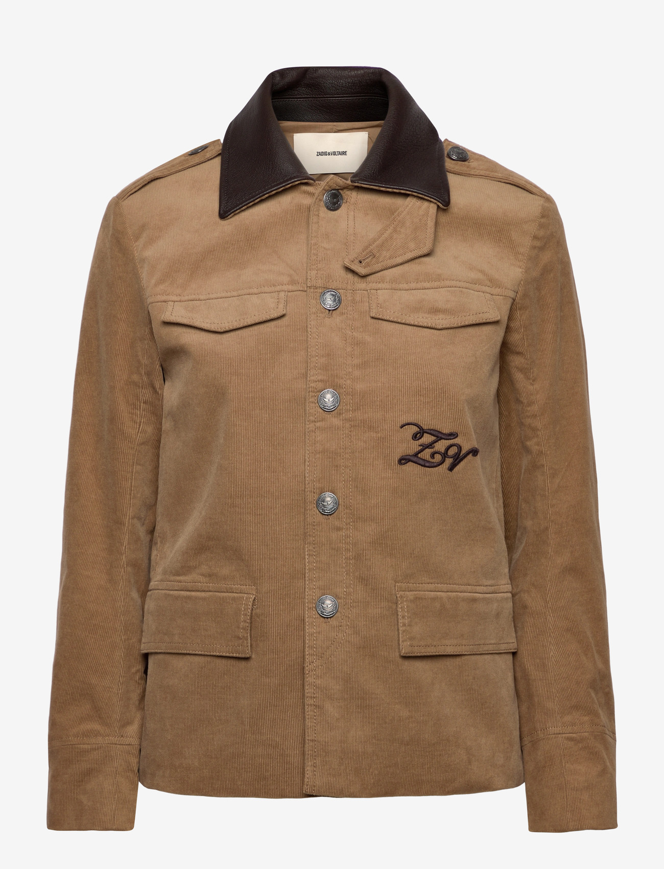 Zadig & Voltaire - VERAM CORDUROY - utilityjackor - cookie - 0