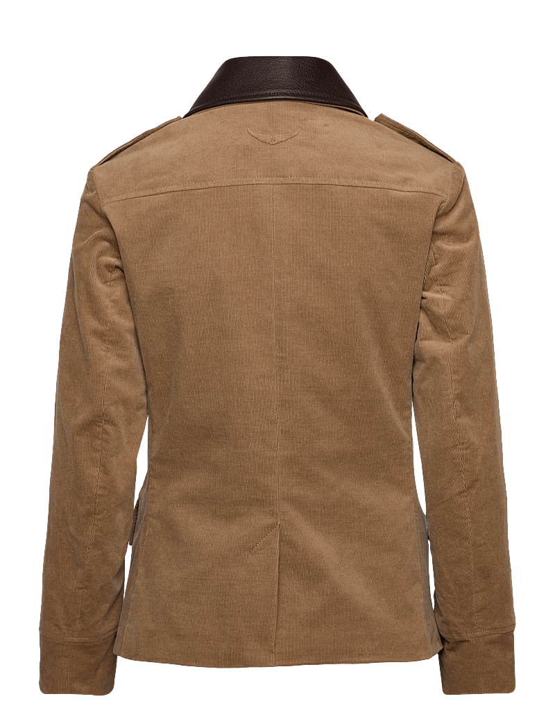 Zadig & Voltaire - VERAM CORDUROY - utilityjackor - cookie - 1