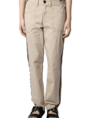 Zadig & Voltaire - PAMELA COTON - rette bukser - natural - 4