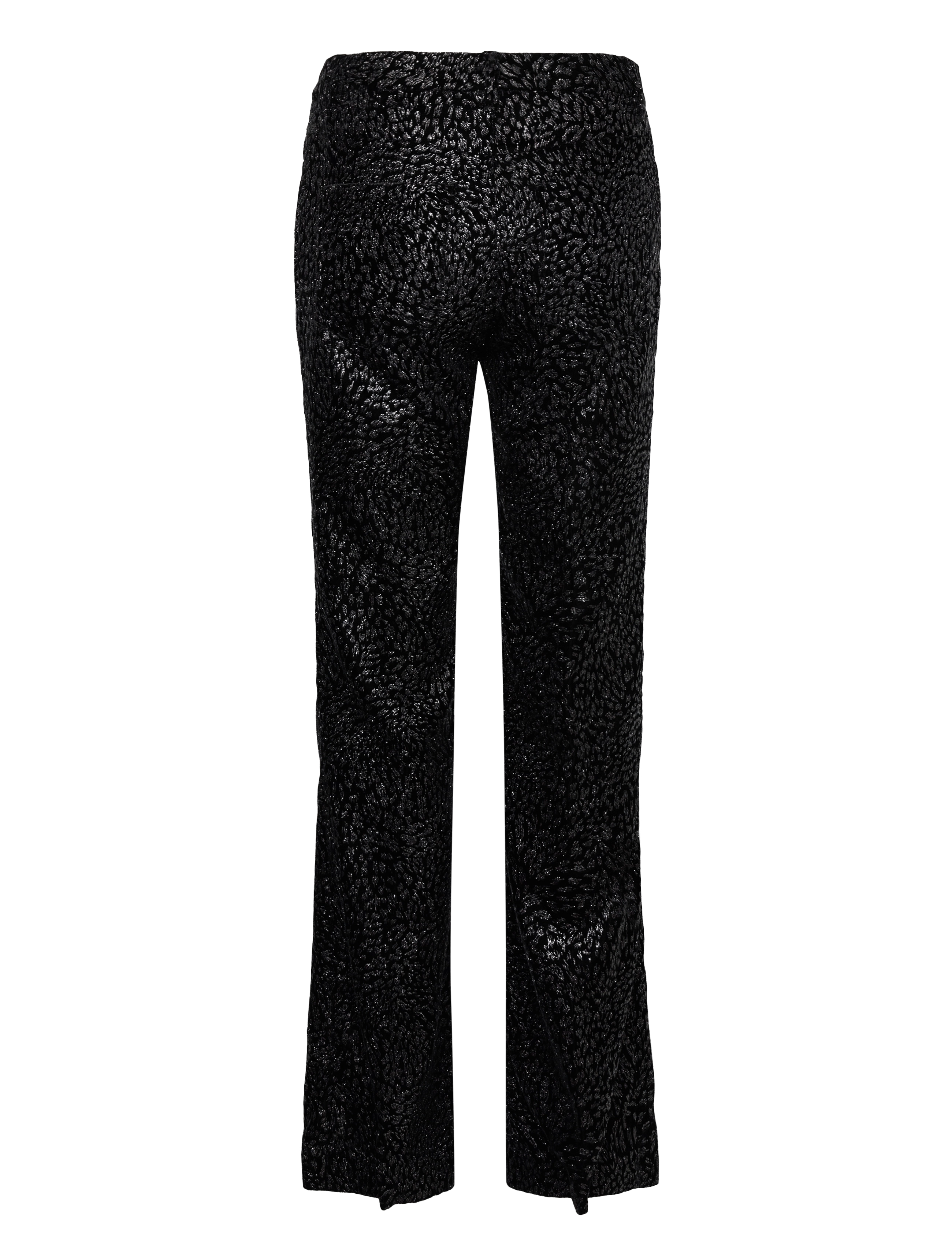 Zadig & Voltaire - PISTOL VELVET GLITTER - bukser med lige ben - noir - 2