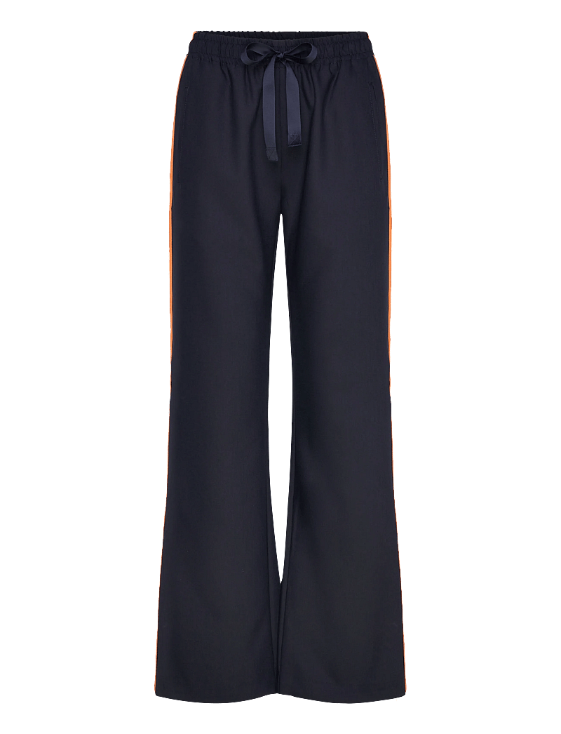 Zadig & Voltaire - POMA TAILLEUR - hosen mit weitem bein - encre - 0