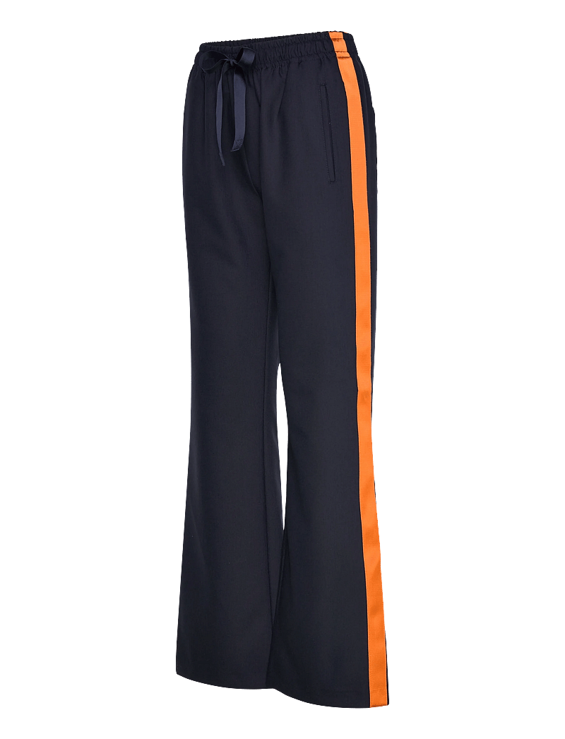 Zadig & Voltaire - POMA TAILLEUR - hosen mit weitem bein - encre - 2