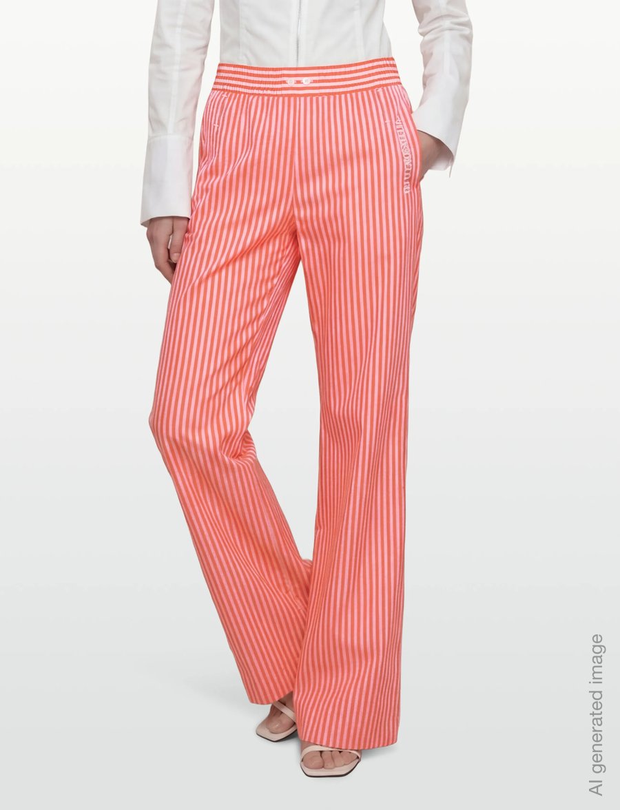 Zadig & Voltaire - POMA POP RAYE - hosen mit weitem bein - lady - 3