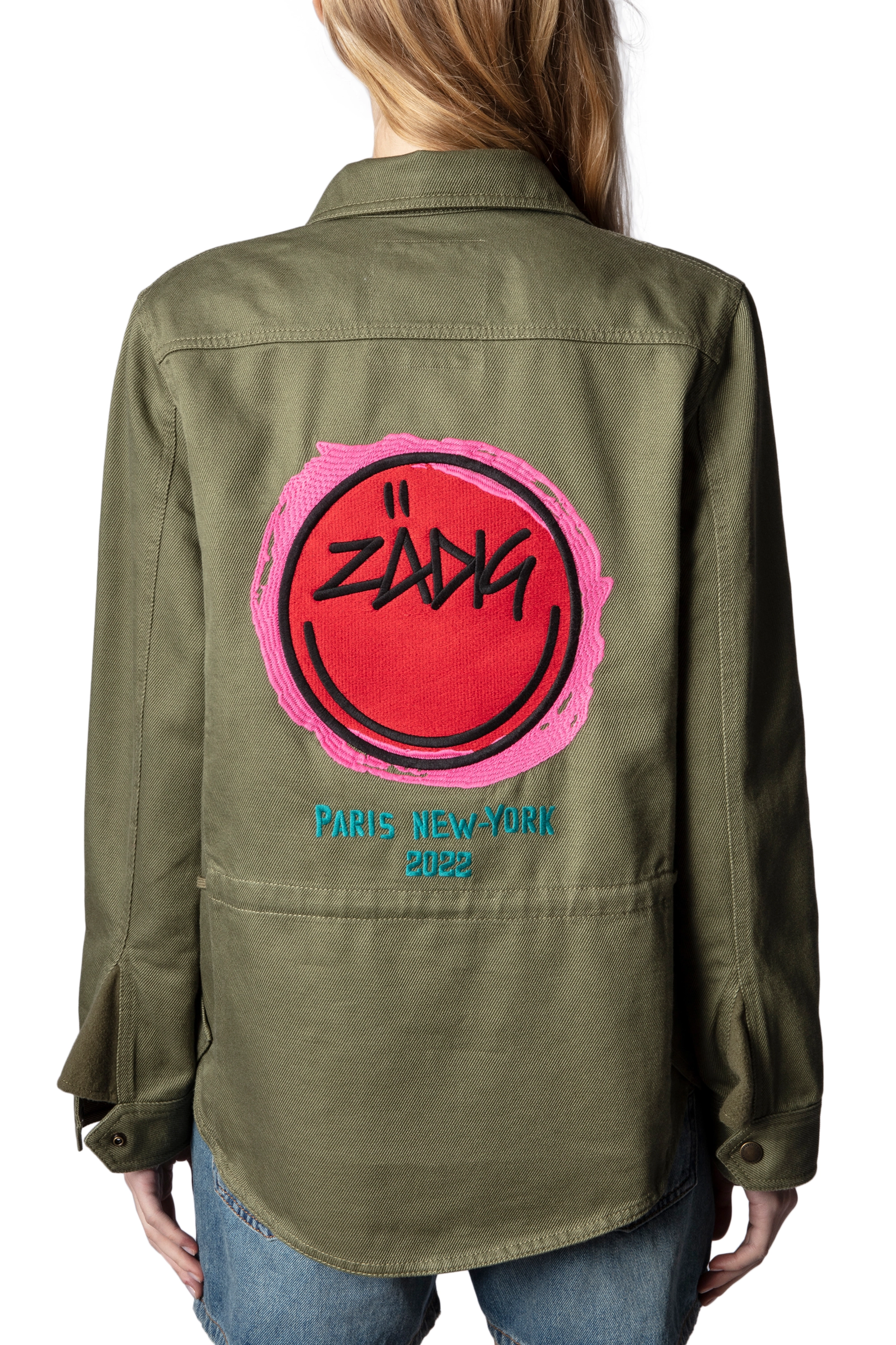 Zadig & Voltaire - TACKL COTON LIN - green - 3