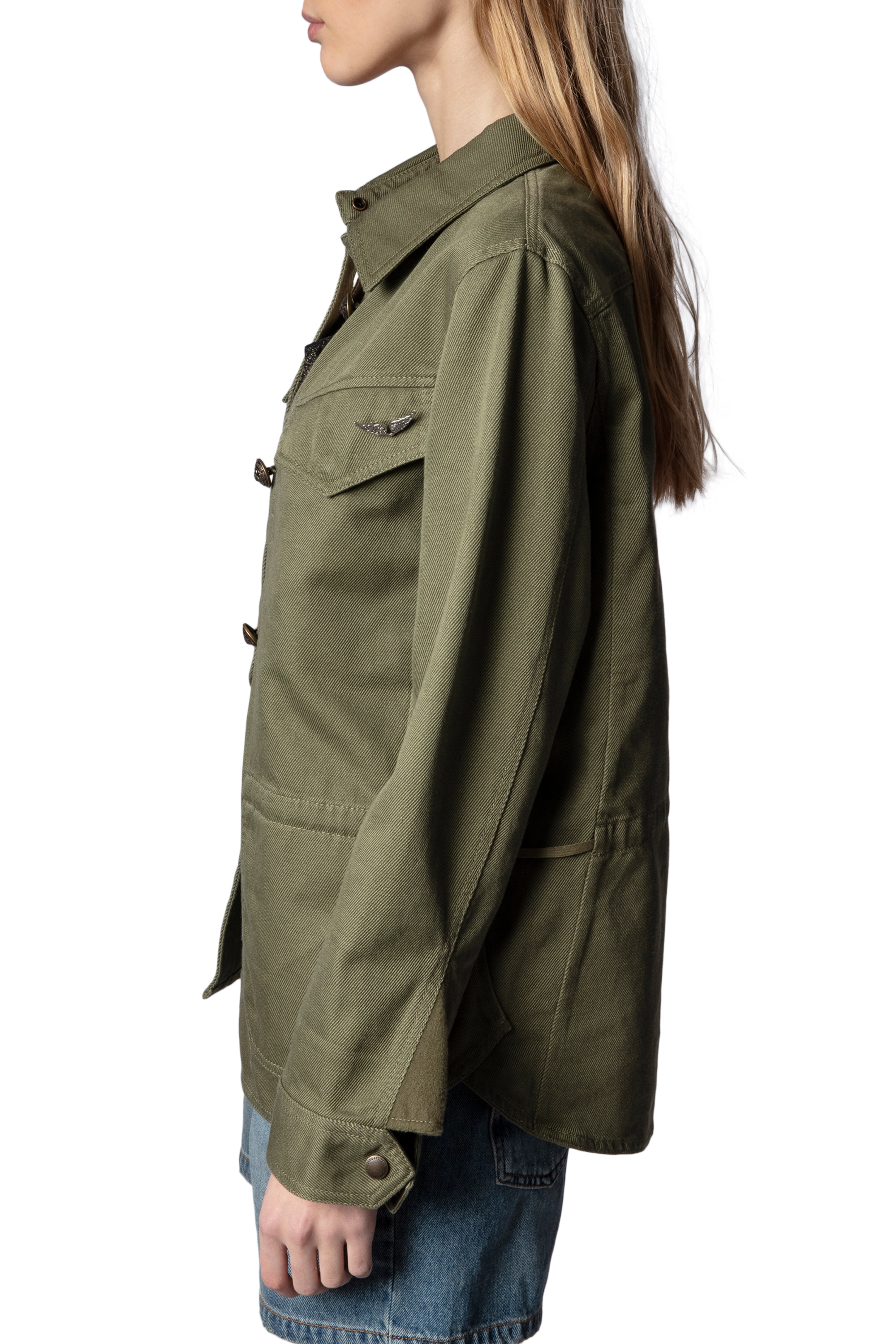 Zadig & Voltaire - TACKL COTON LIN - green - 4