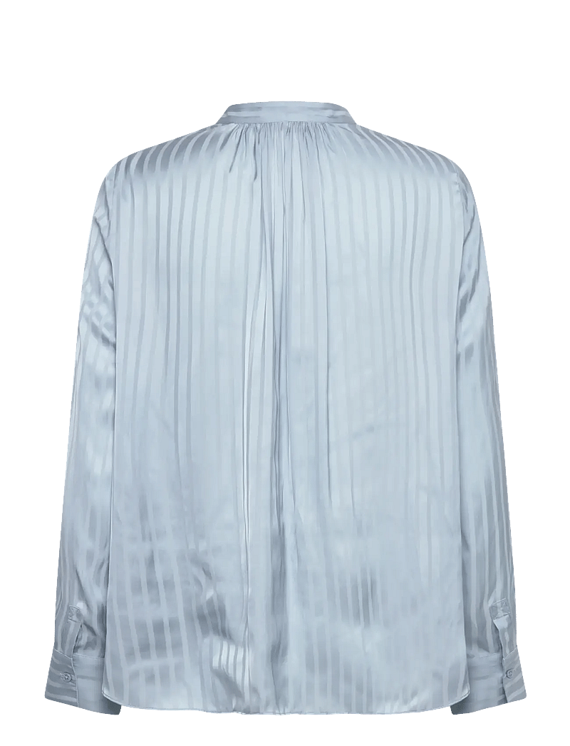 Zadig & Voltaire - TINK SATIN RAYE - langärmlige blusen - mist - 1