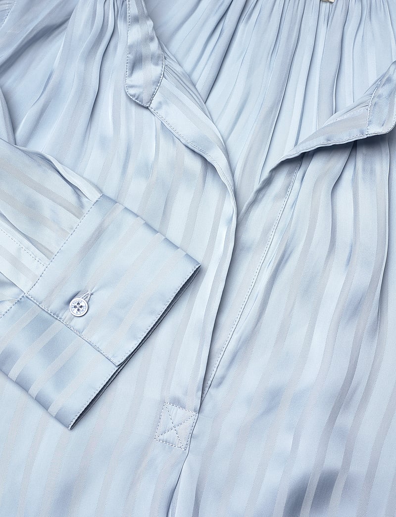 Zadig & Voltaire - TINK SATIN RAYE - langärmlige blusen - mist - 2