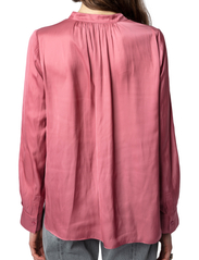 Zadig & Voltaire - TINK SATIN - long-sleeved blouses - old pink - 3