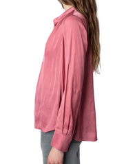 Zadig & Voltaire - TINK SATIN - long-sleeved blouses - old pink - 4