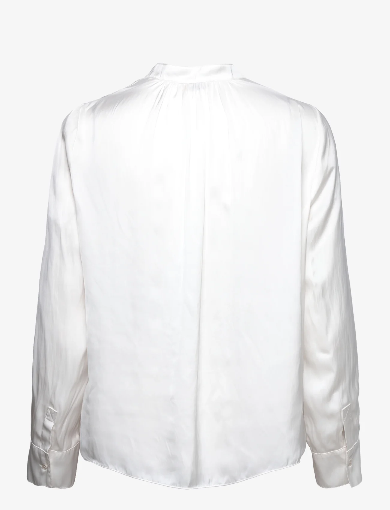 Zadig & Voltaire - TINK SATIN PERM - blouses met lange mouwen - ecru - 1