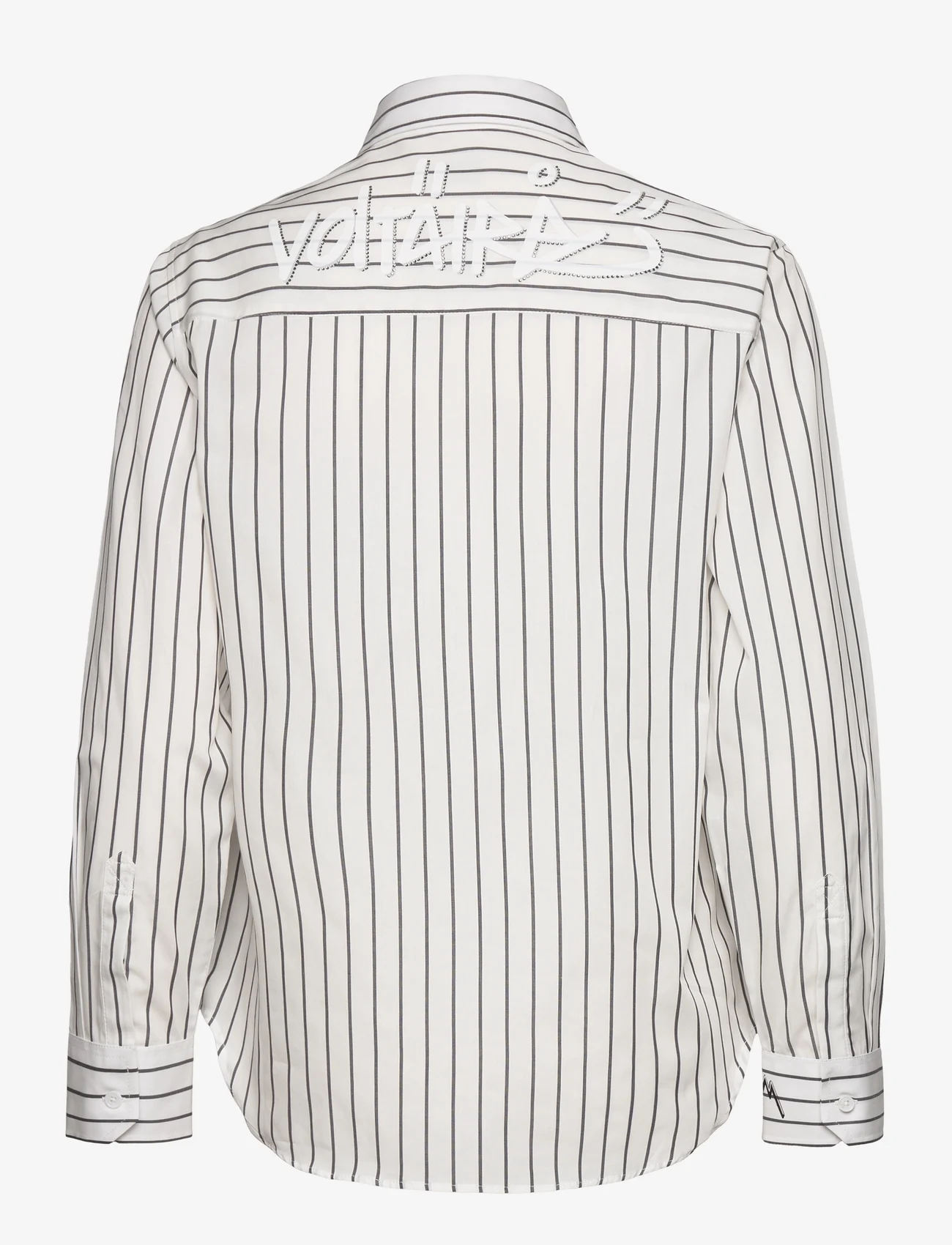Zadig & Voltaire - TASKIZ POP RAYE STRASS - marškiniai ilgomis rankovėmis - white - 1