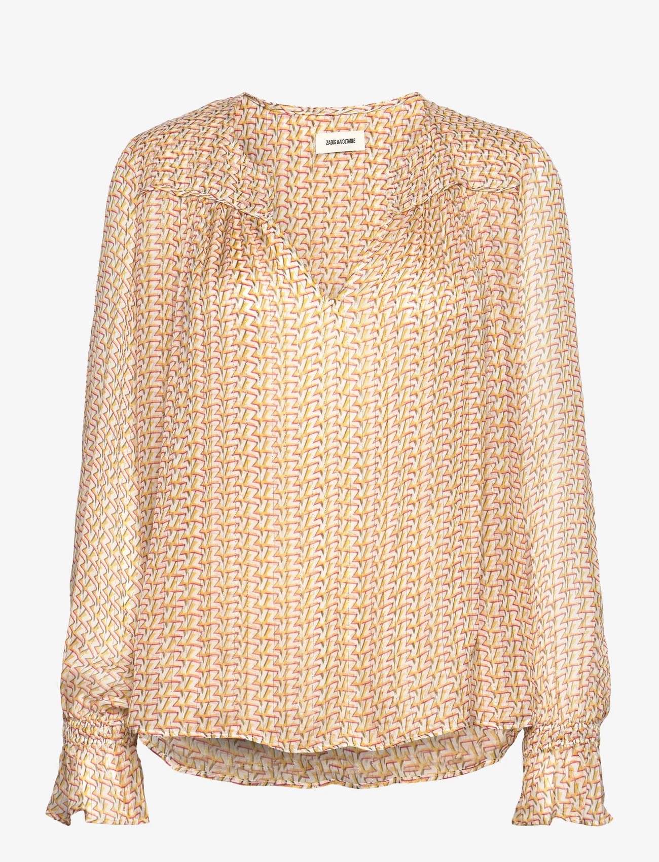 Zadig & Voltaire - TAYA MOUSSELINE ZV - long-sleeved blouses - buttercup - 0