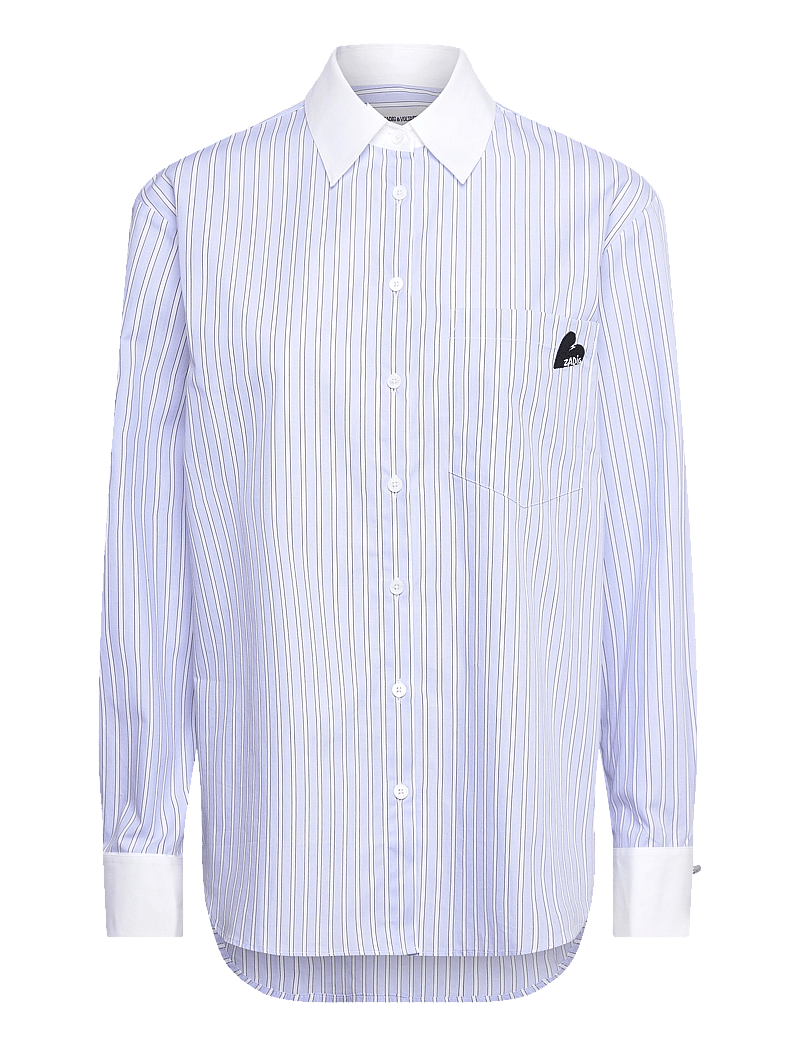 Zadig & Voltaire - MORNING POP - langärmlige hemden - mist - 1