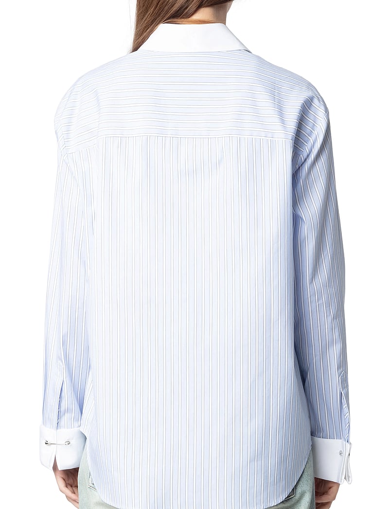 Zadig & Voltaire - MORNING POP - langärmlige hemden - mist - 4