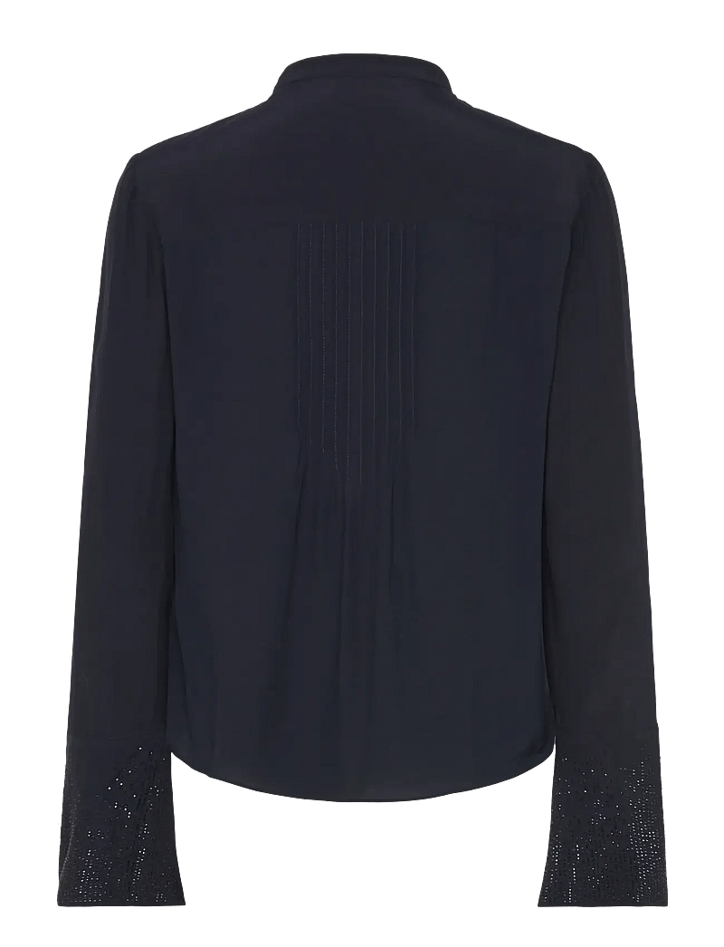 Zadig & Voltaire - TAIKA SOFT STRASS - pikkade varrukatega pluusid - encre - 1