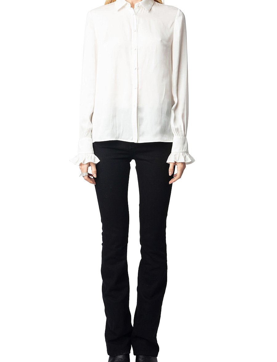 Zadig & Voltaire - THELY SATIN - langærmede skjorter - judo - 3