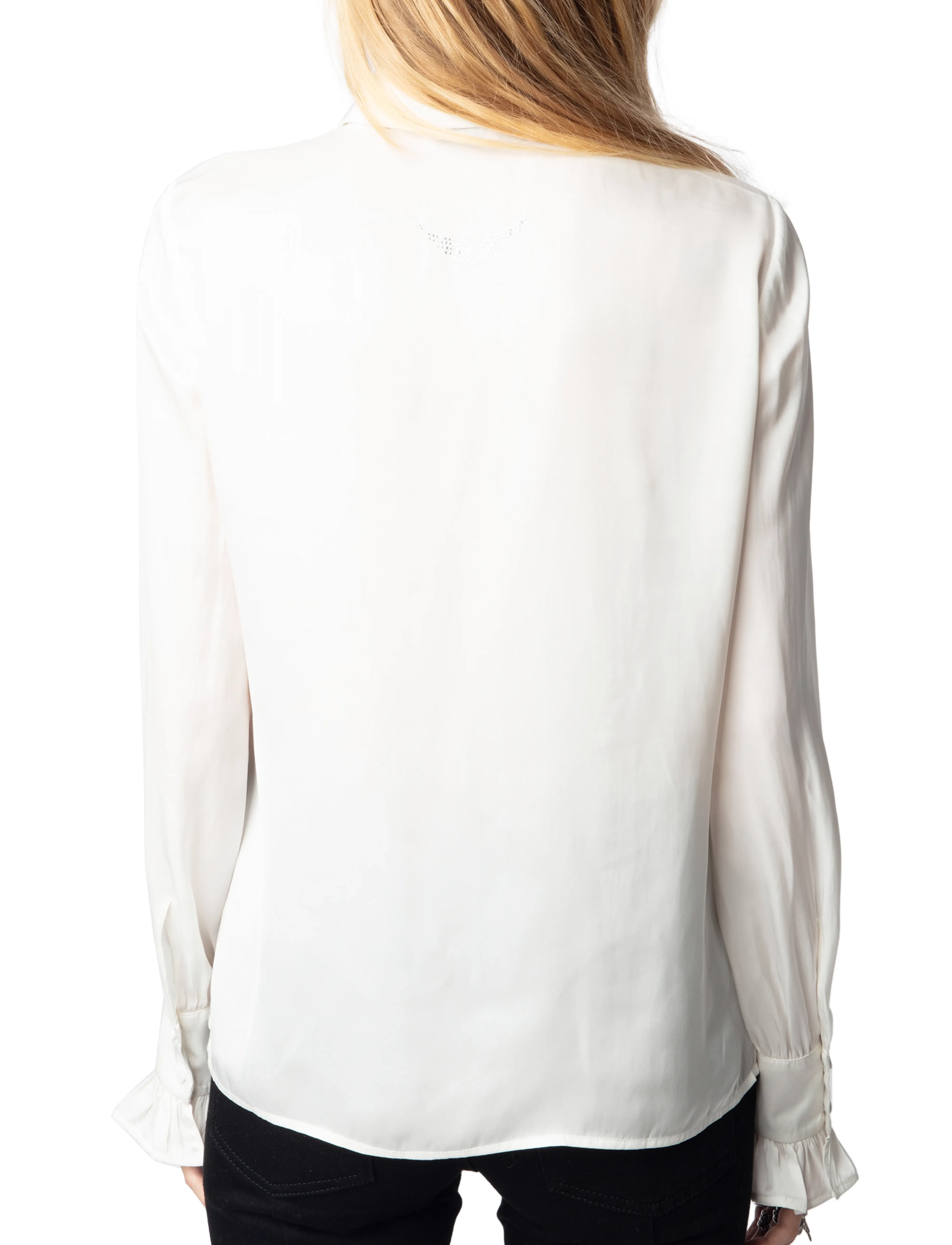 Zadig & Voltaire - THELY SATIN - langärmlige hemden - judo - 4