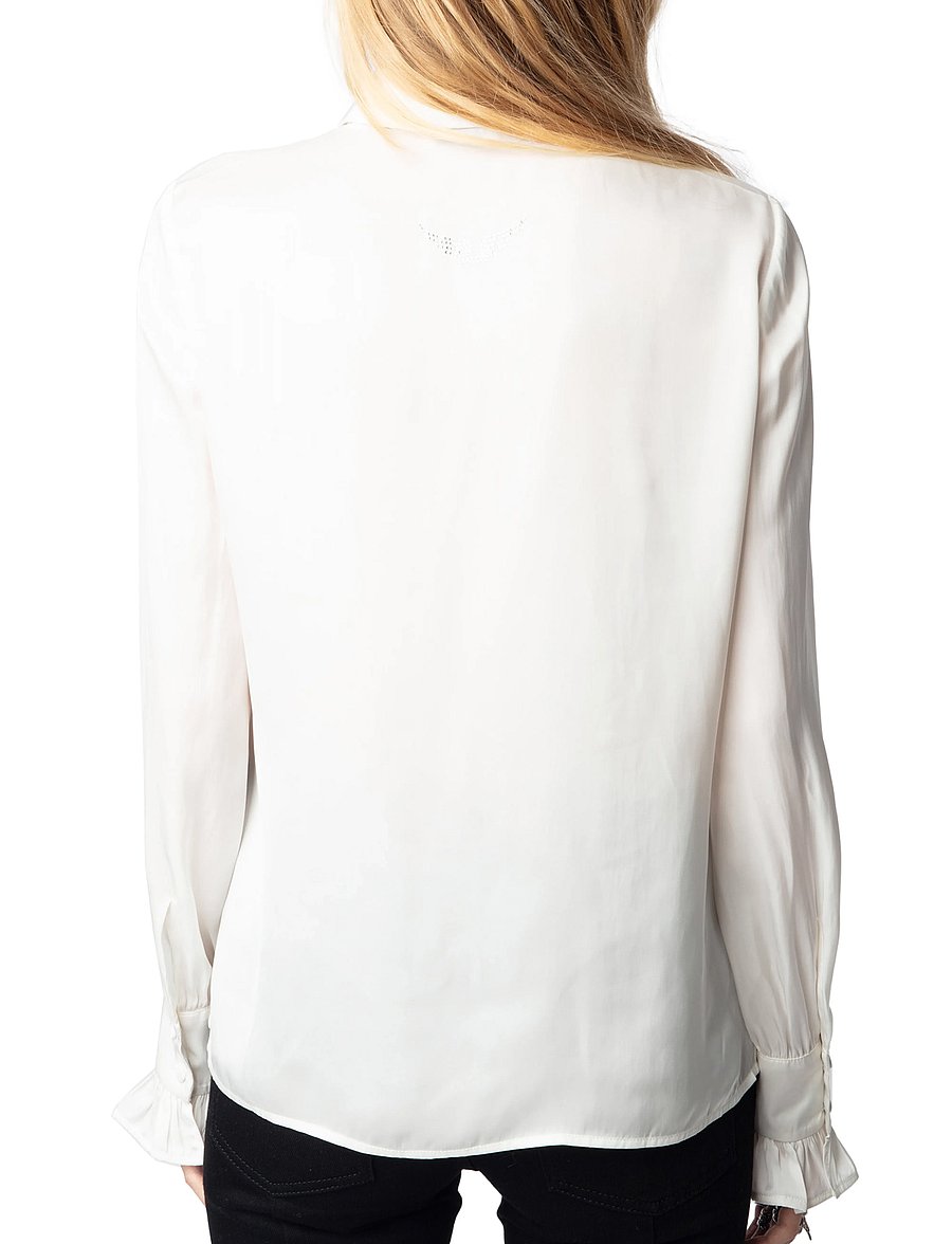 Zadig & Voltaire - THELY SATIN - langærmede skjorter - judo - 4