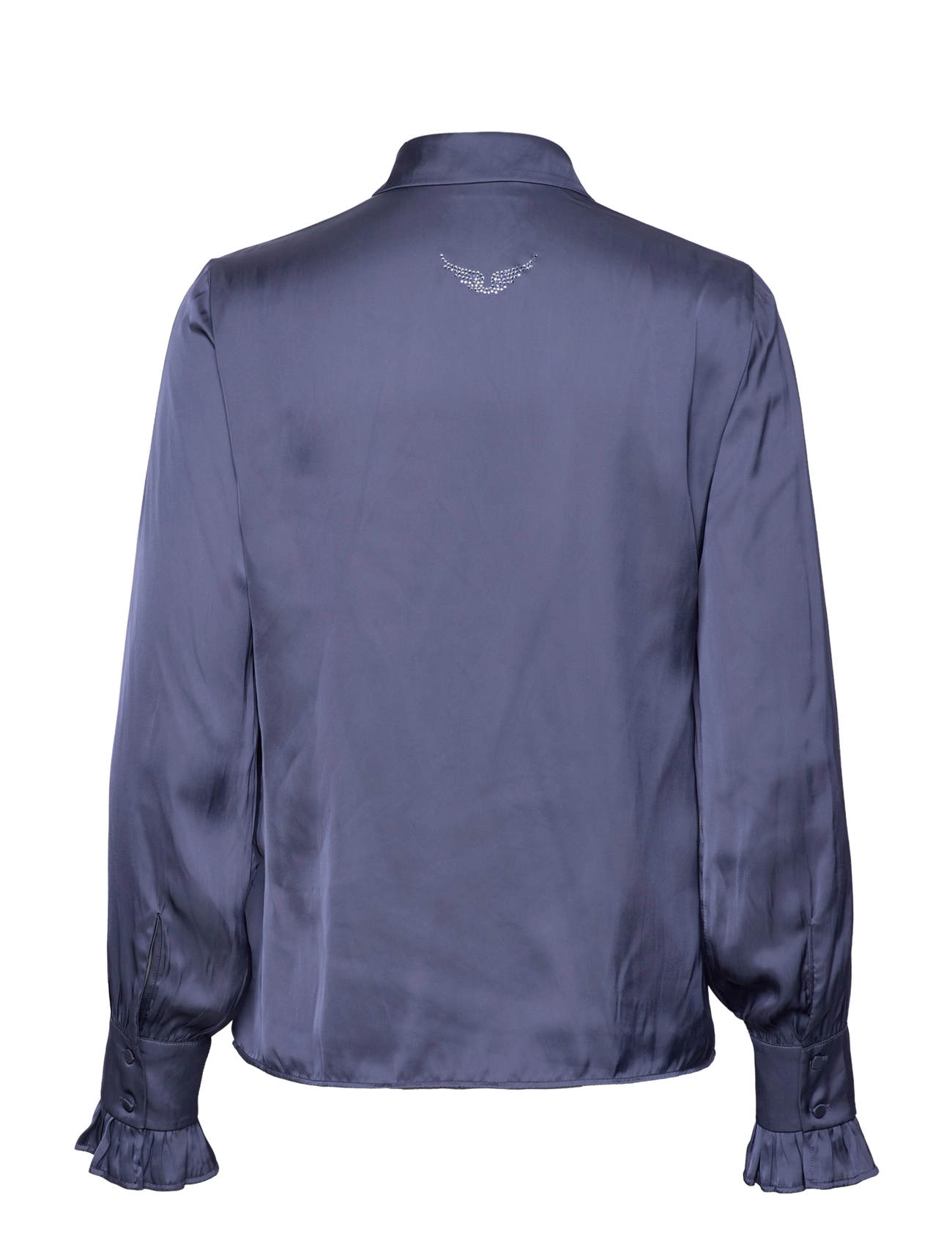 Zadig & Voltaire - THELY SATIN - koszule z długimi rękawami - officer - 2