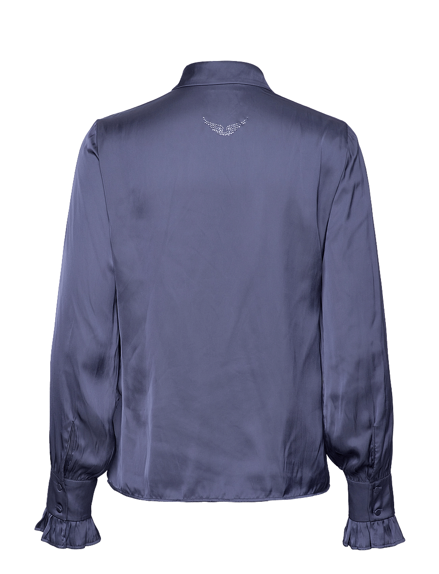 Zadig & Voltaire - THELY SATIN - langærmede skjorter - officer - 2