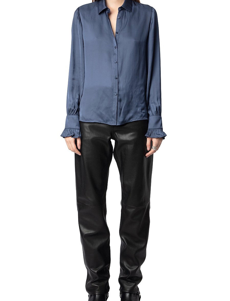 Zadig & Voltaire - THELY SATIN - langærmede skjorter - officer - 3