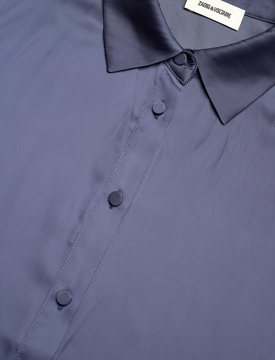 Zadig & Voltaire - THELY SATIN - langærmede skjorter - officer - 5