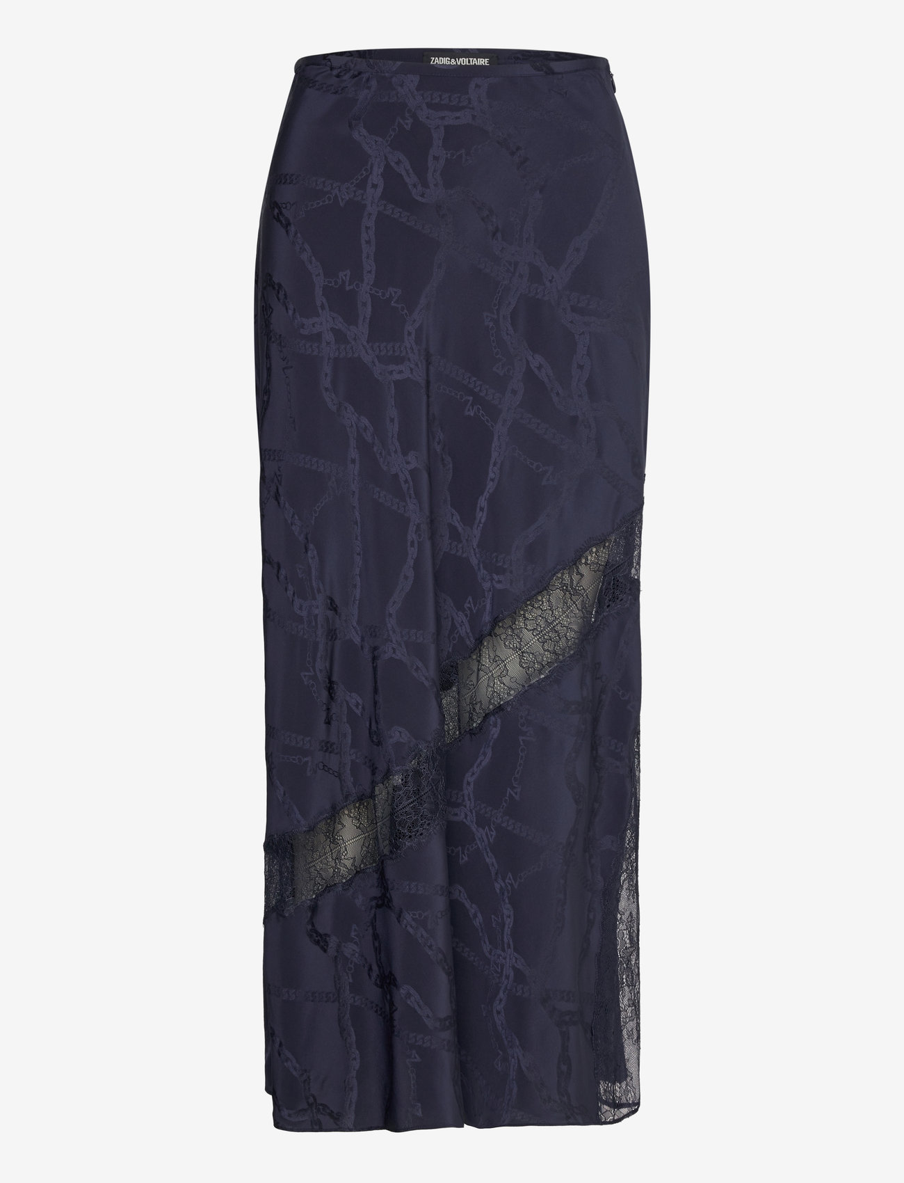 Zadig & Voltaire - JAYLAL JAC CHAINES - satinnederdele - encre - 1