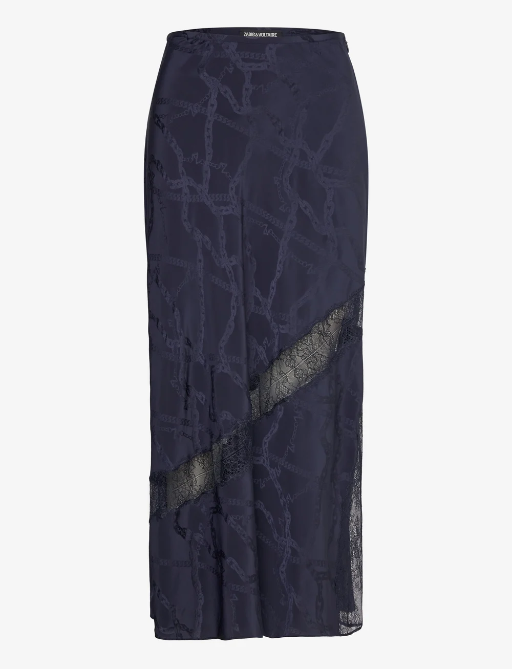 Zadig & Voltaire - JAYLAL JAC CHAINES - satiinist seelikud - encre - 1