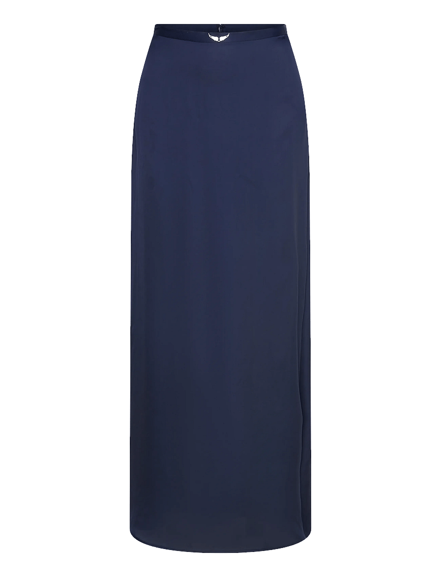 Zadig & Voltaire - JIMENO SATIN - satijnen rokken - encre - 0